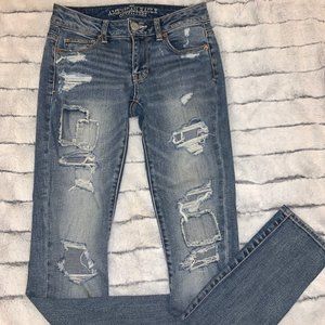 Distressed Jeans